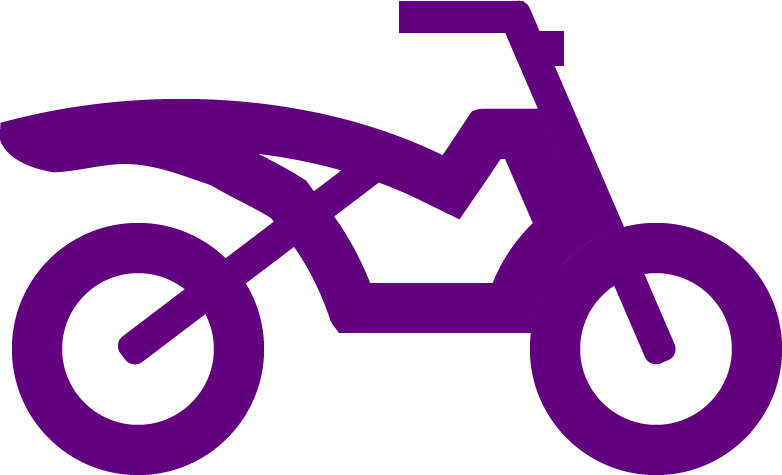 Motorcycle Icon Clipart (782x475), Png Download