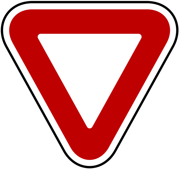 Picture - Yield Symbols Clipart (800x800), Png Download