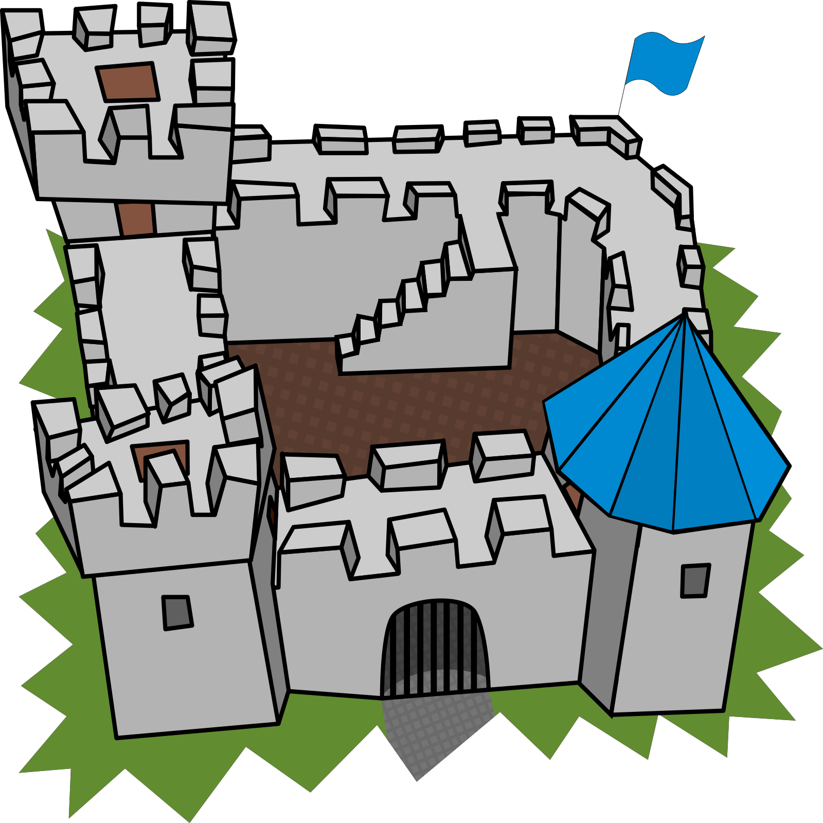 Fort Clip Art - Png Download (1600x1600), Png Download