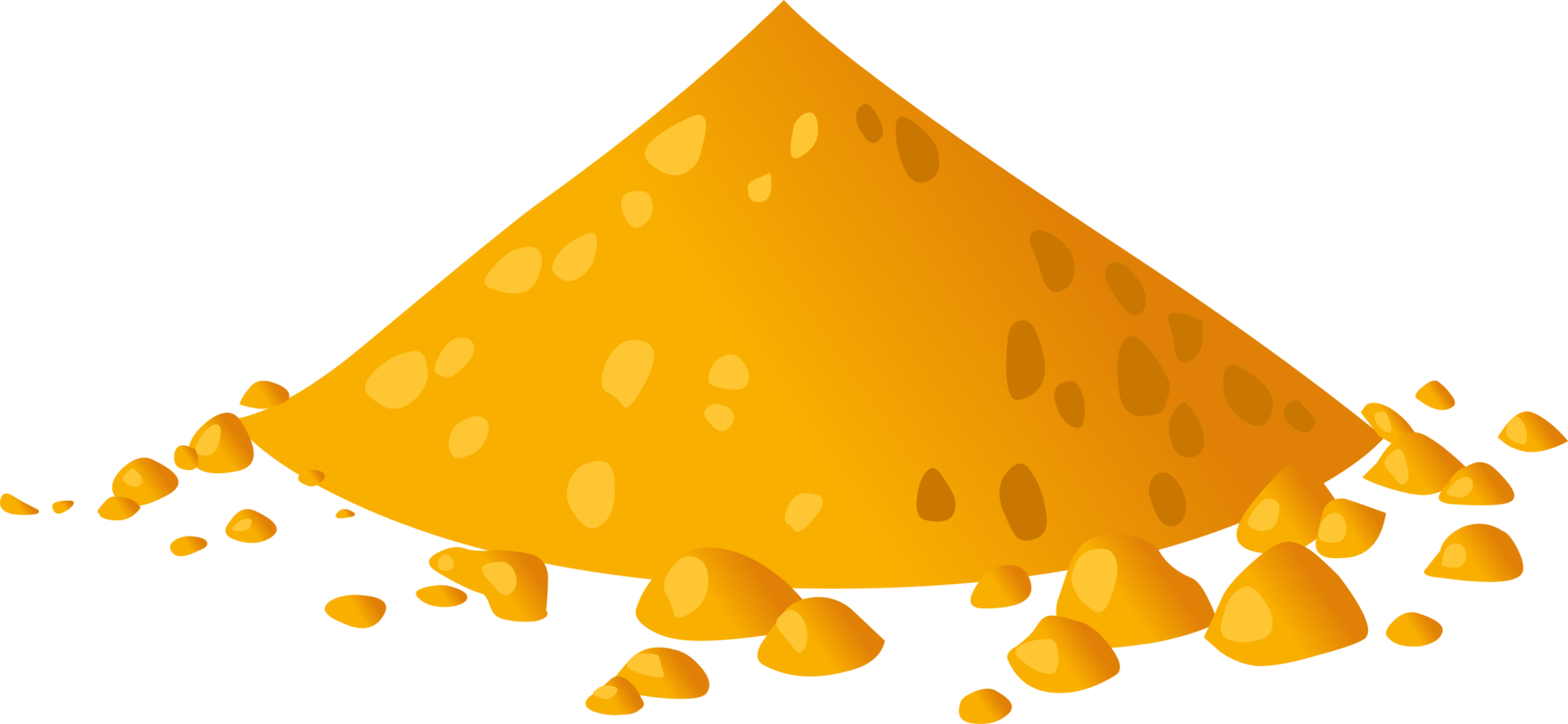 Glitch Clipart Stone Pile - Sand Png Clipart Transparent Png (960x480), Png Download