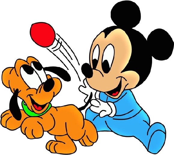Disney Pluto The Dog Cartoon Clip Art Images On A Transparent Mickey
