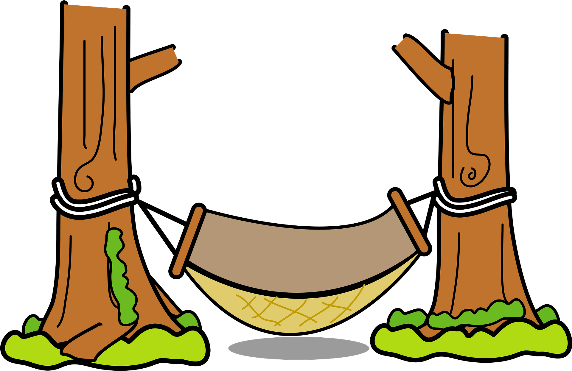 ハンモック イラスト フリー Clipart Full Size Clipart Pinclipart