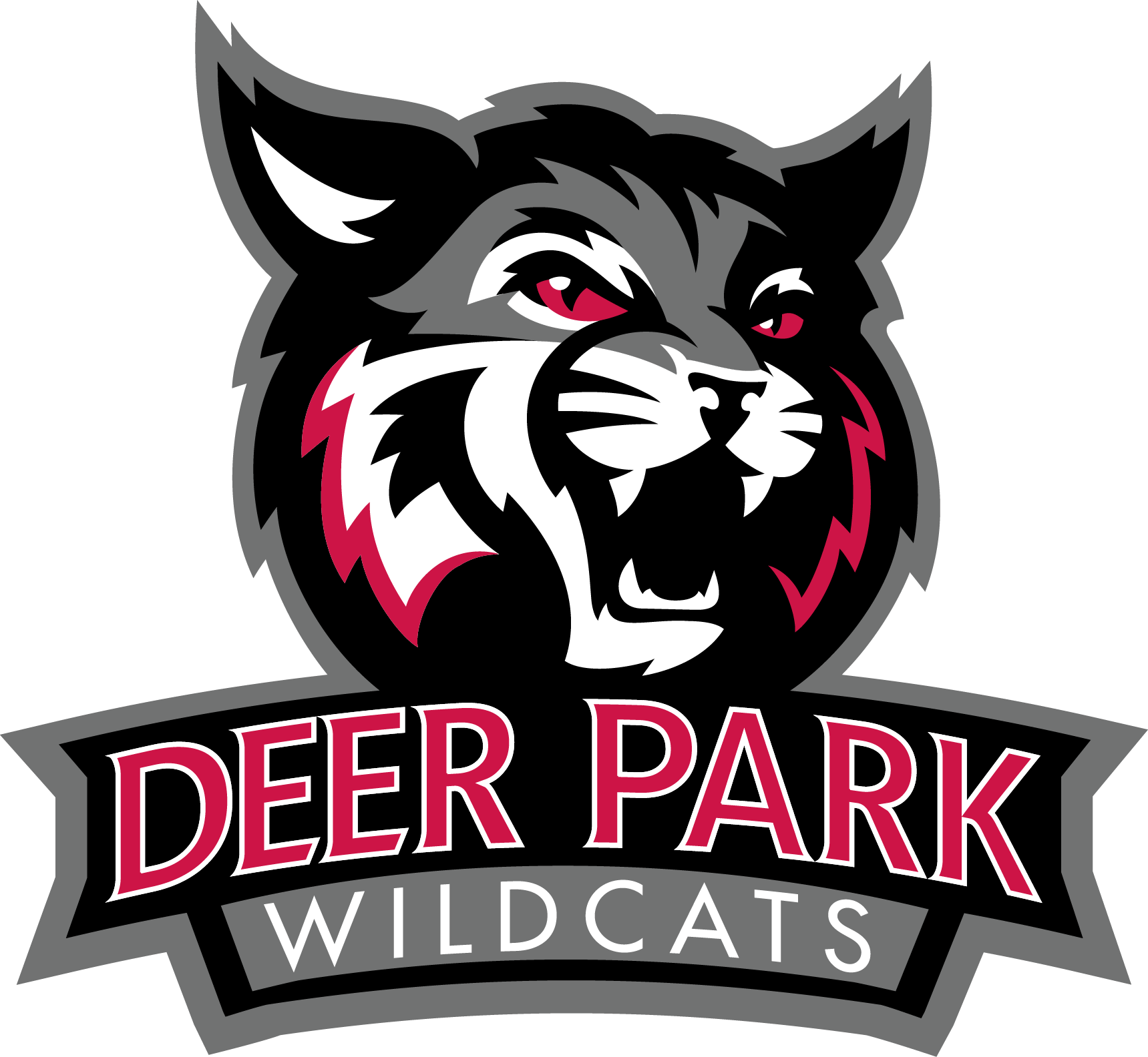 Transparent Annoying Little Brother Clipart - Deer Park Wildcats Logo - Png Download (1719x1584), Png Download