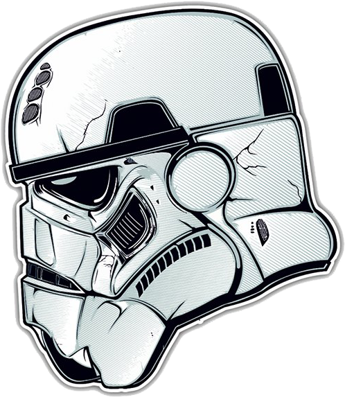 Star Wars Stormtrooper Helmet Png Image Background - Stormtrooper Helmet Png Clipart (520x600), Png Download