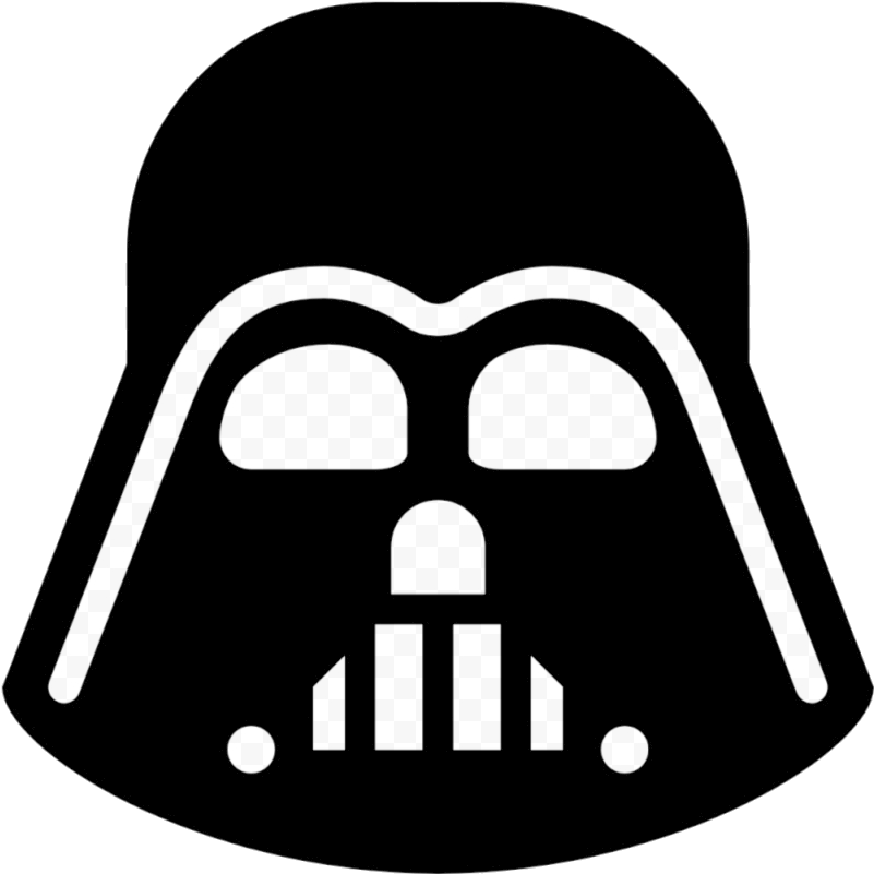 Darth Vader Clipart Skull - Darth Vader Icon - Png Download (880x920), Png Download