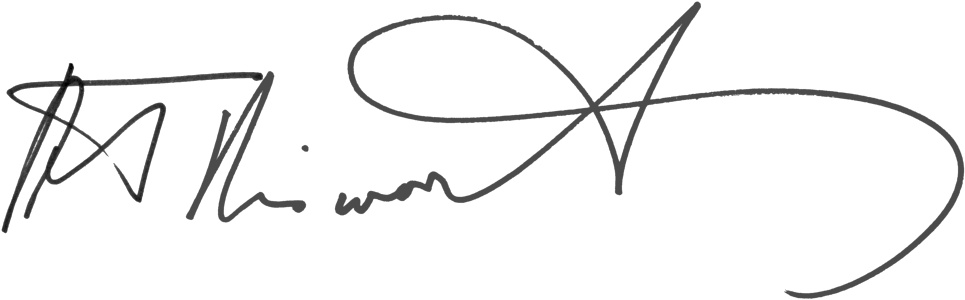 Sig Black - Line Art Clipart (1000x338), Png Download