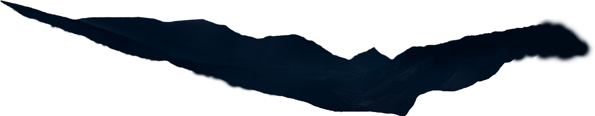 Mountains - Mountain Clipart (2743x1080), Png Download