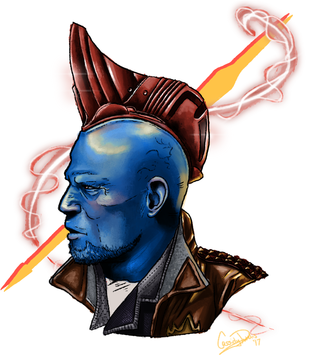 Yondu Mary Poppins Film Marvel Cinematic Universe - Guardians Of The Galaxy Drawing Clipart (1024x1210), Png Download