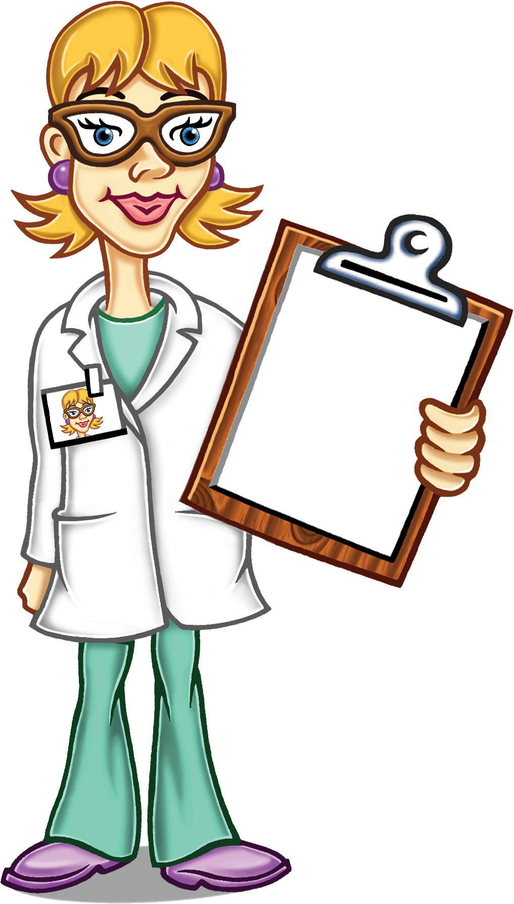 Cartoon Chiropractor - Cartoon Clipart (1422x2142), Png Download