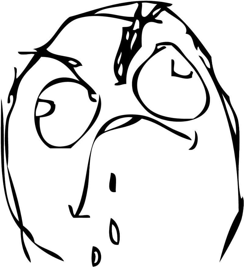 Download Angry Face Meme Transparent Background - Unhappy Meme Face
