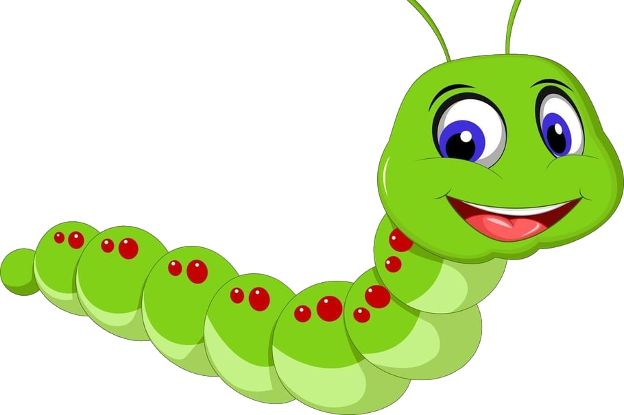 Caterpillar Png - Transparent Background Caterpillar Clipart Png (910x606), Png Download