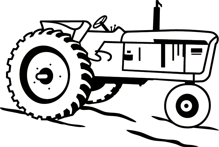 Tractor118 Clipart (726x488), Png Download