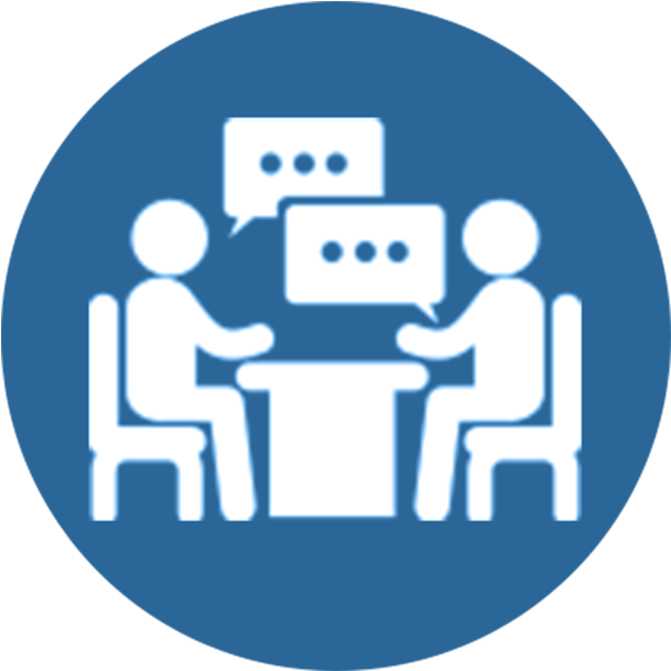 Examination Of Draft Financial And Accounting Agreements - Coaching And Mentoring Icon Clipart (607x607), Png Download