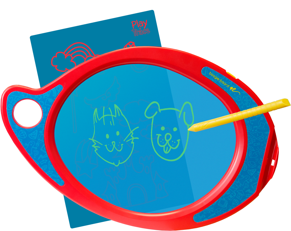 Play N - Boogie Board Plsy N Trace Red Ewriter Clipart (1024x1024), Png Download