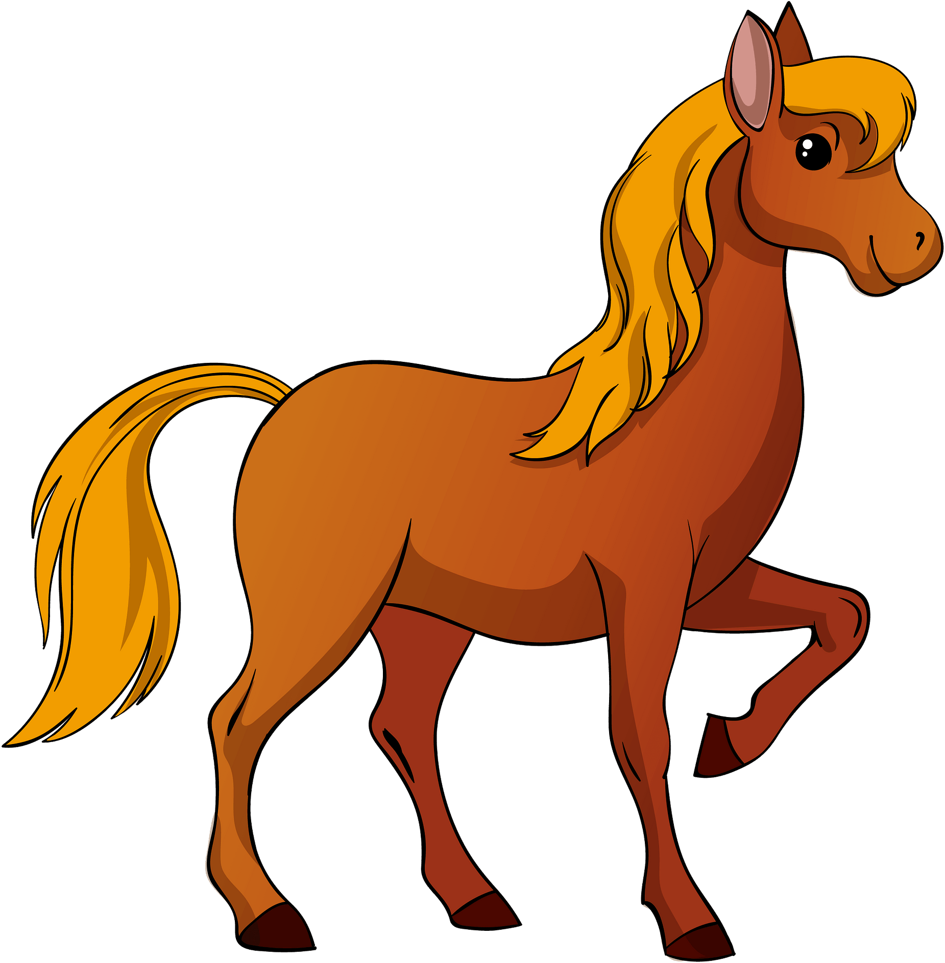 Horse Clipart - Png Download (1920x1911), Png Download