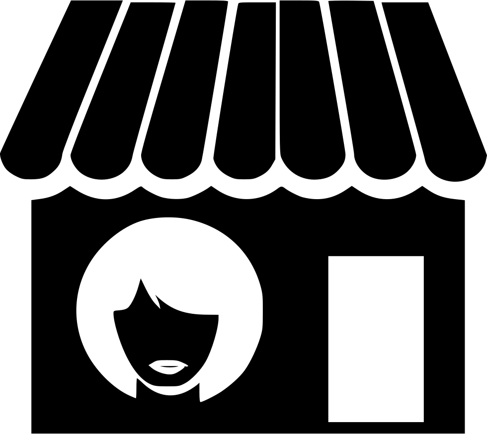 Beauty Shop Svg Png - Beauty Shop Icon Png Clipart (980x874), Png Download