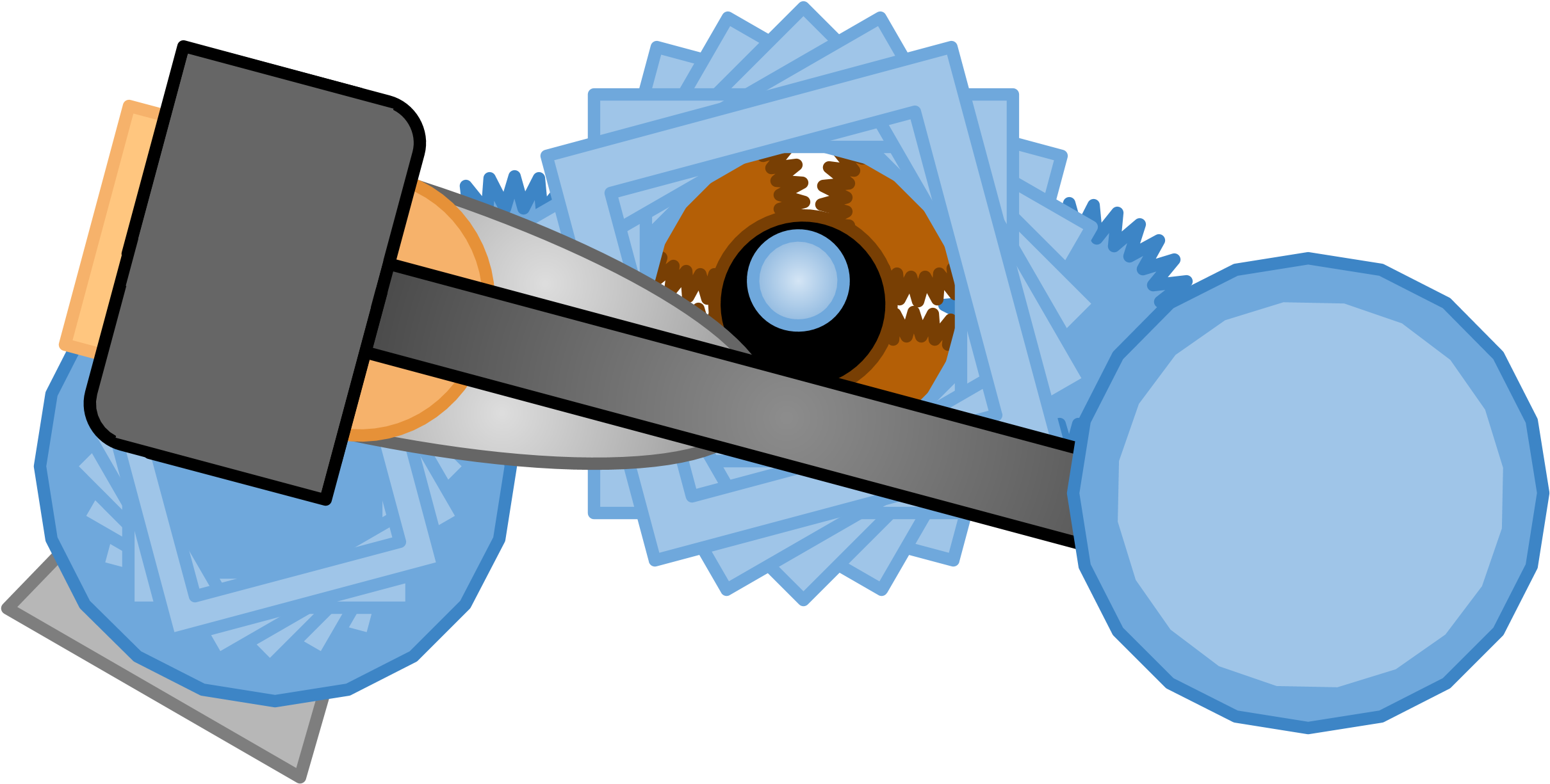 The Official Diep - Three Isotopes Of Hydrogen In Hypen Notation Clipart (2500x1370), Png Download