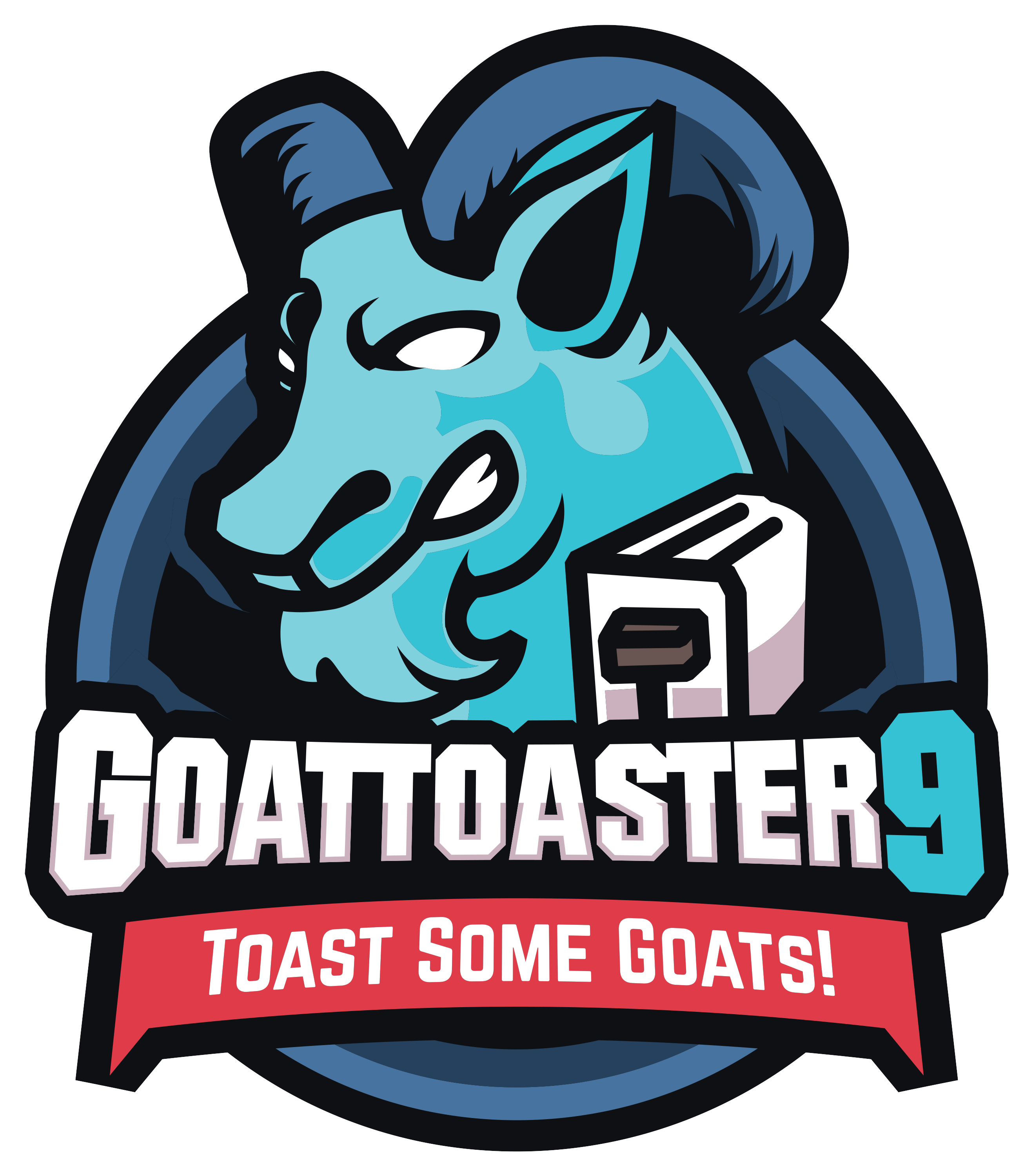 Goattoaster9 Clipart (3000x3000), Png Download