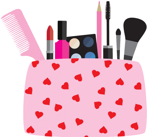 Make Up Bag Clipart - Png Download (600x600), Png Download