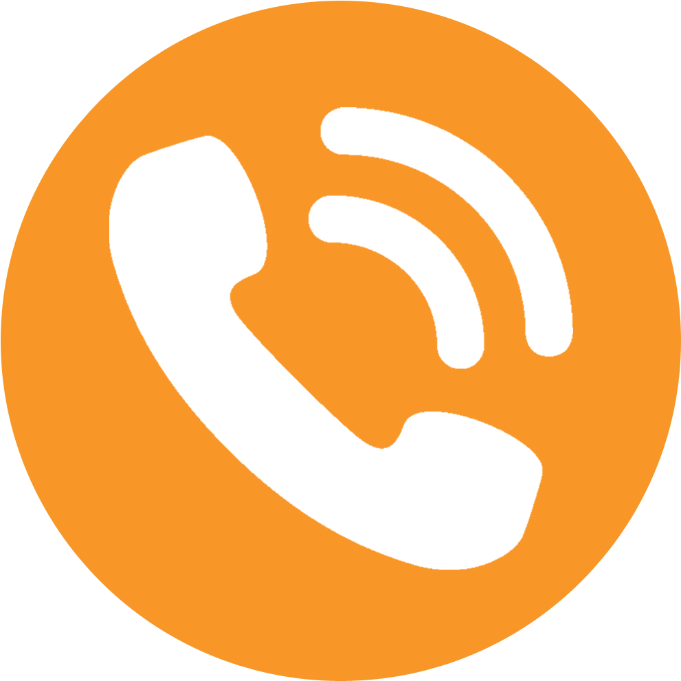 Blue Telephone Logo Png Clipart (1000x1000), Png Download