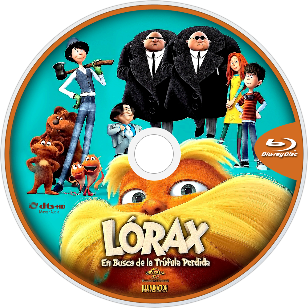 Lorax Movie Poster Clipart (1000x1000), Png Download