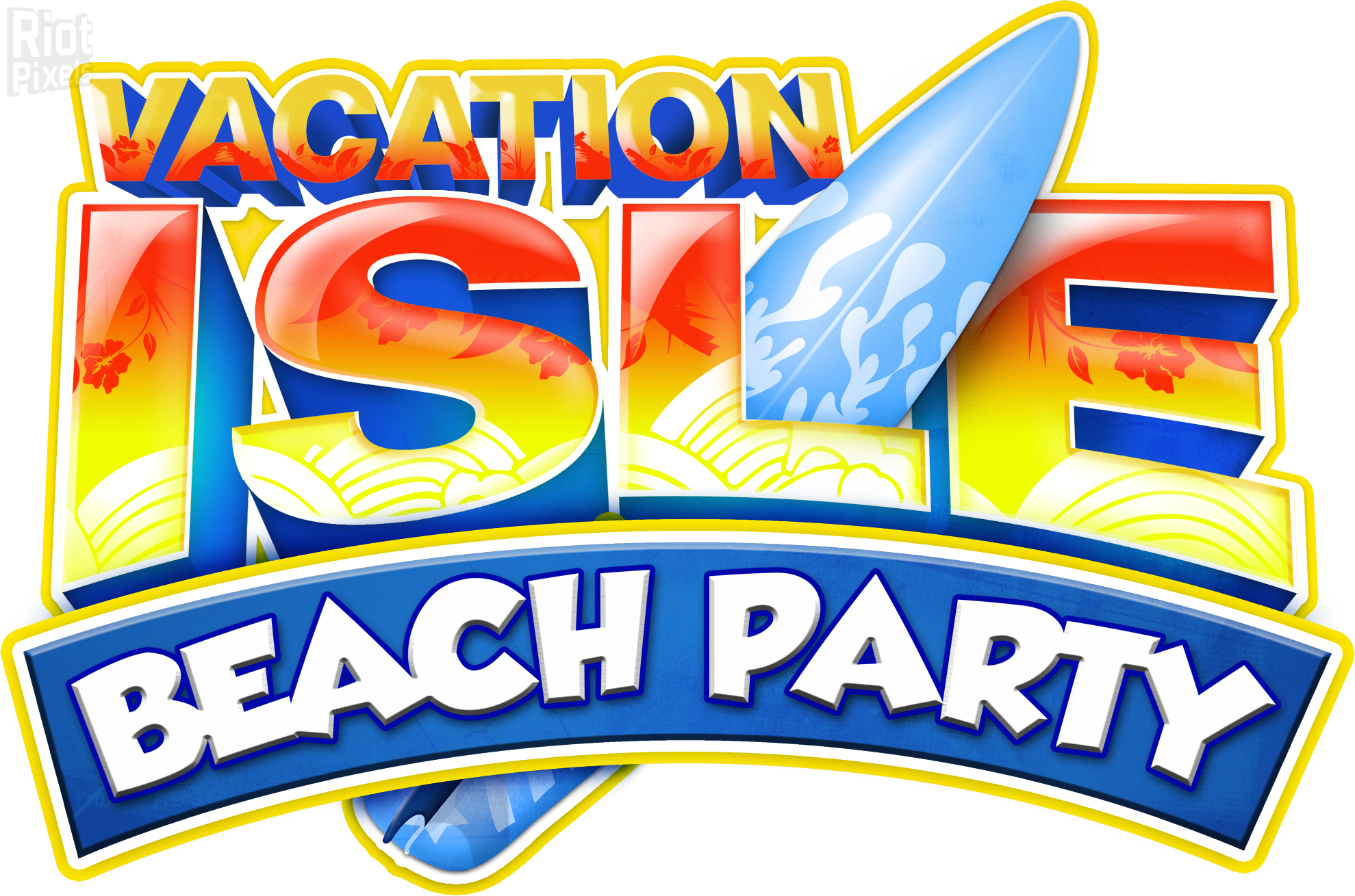 Beach Party Clipart (1979x1310), Png Download