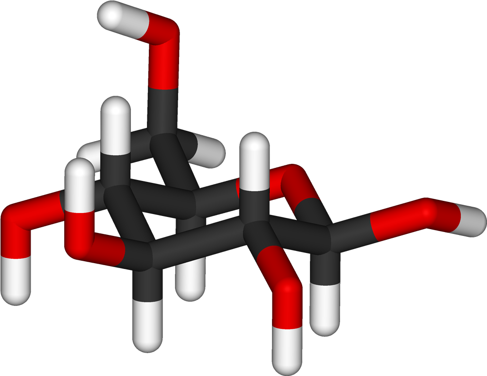 Beta D Glucose 3d Sticks - Beta D Glucose 3d Clipart (1100x872), Png Download