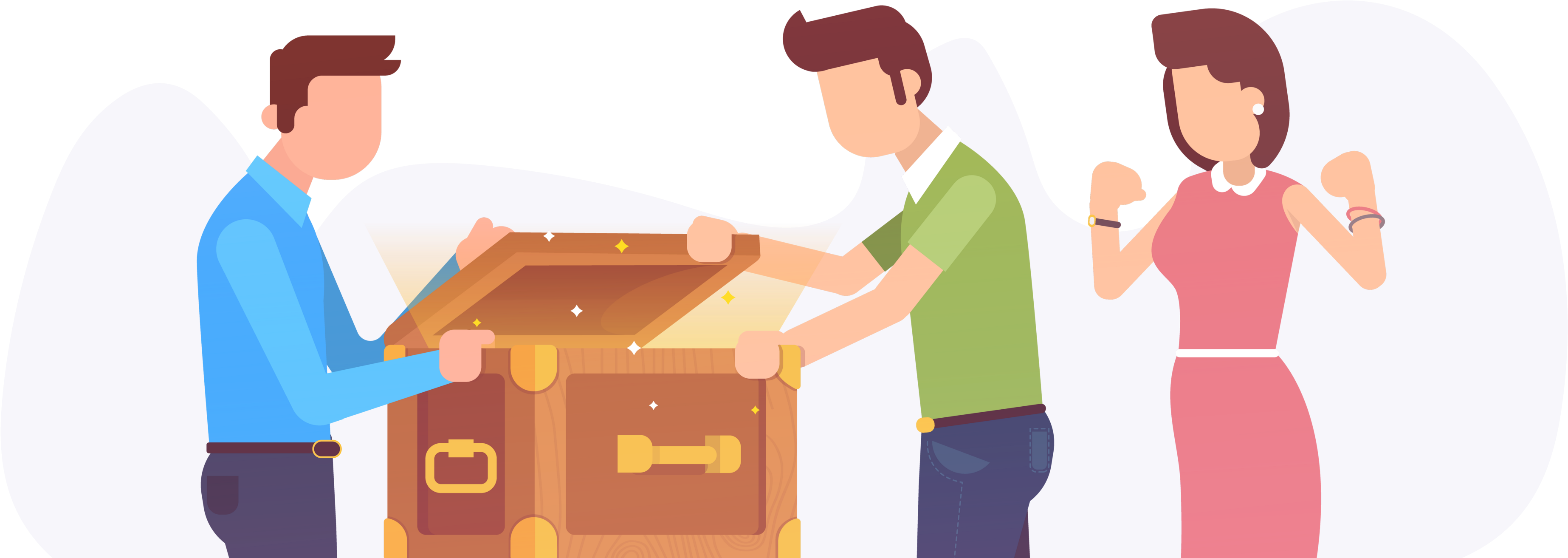 Cartoon Clipart (4000x1504), Png Download