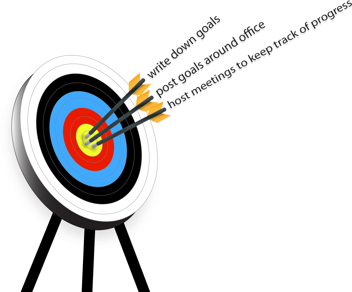 Transparent Distribution Center Clipart - Target Archery - Png Download (1373x1140), Png Download