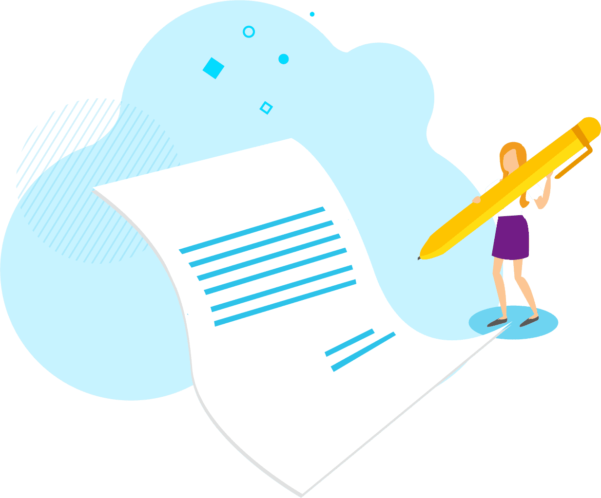 Illustrator - Illustration Clipart (1233x1023), Png Download