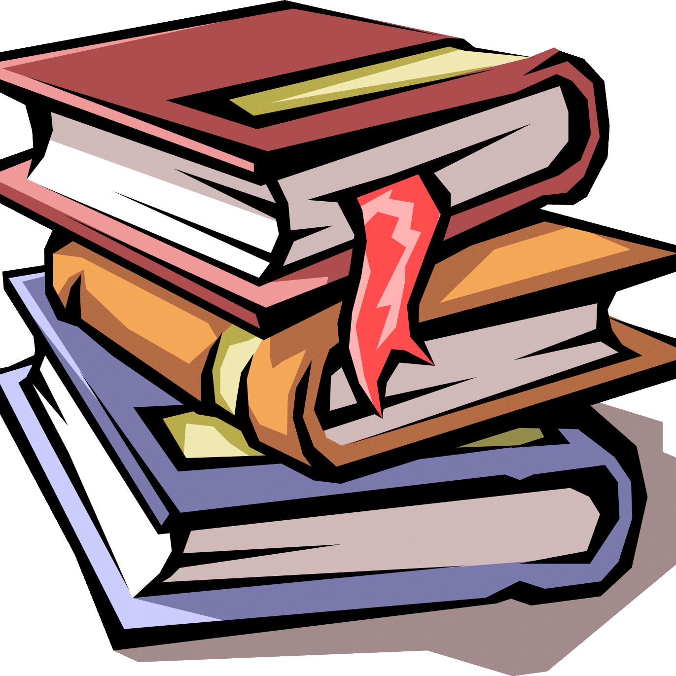 School Transparent Background Books Clipart - Png Download (1371x1371), Png Download