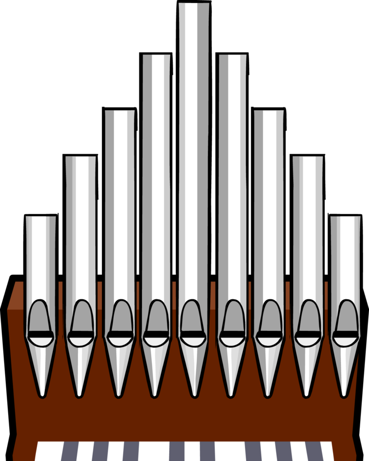 Organ Pipe Png Clipart (720x900), Png Download