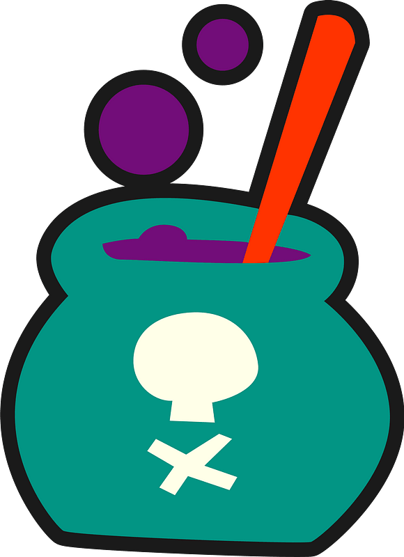 Poison Soup Clipart - Illustration - Png Download (580x800), Png Download