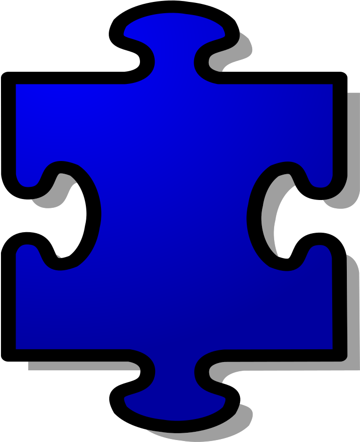 Puzzle Pieces Clip Art - Png Download (1600x1600), Png Download