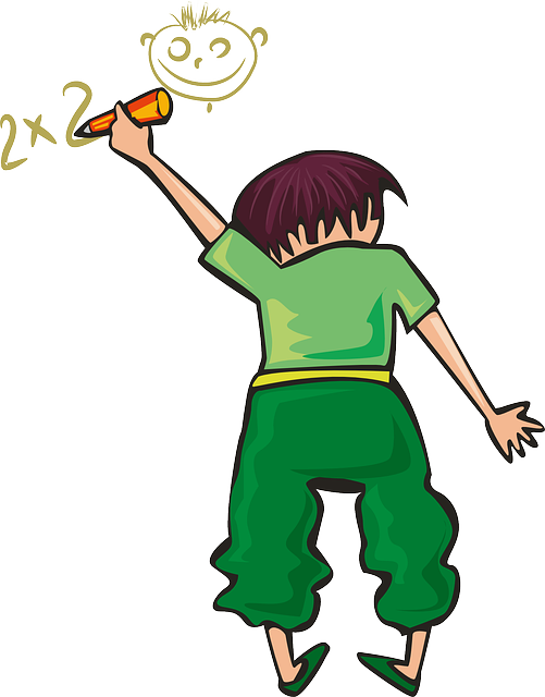 Writing On School Walls Clipart - Png Download (501x640), Png Download