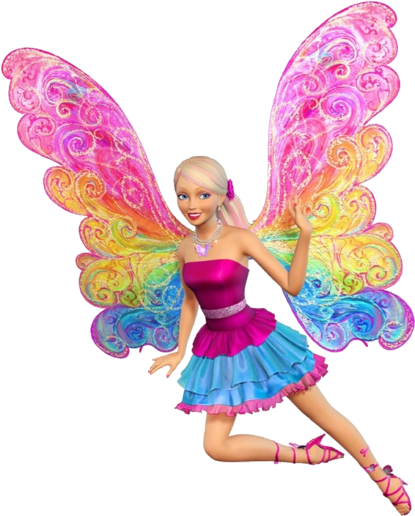 Barbie Doll Png Image - Wings Barbie Fairy Secret Clipart (800x800), Png Download