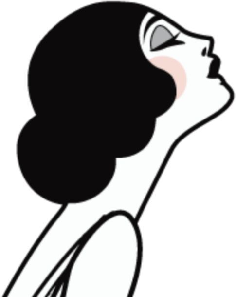 ██🅱🅻🅰🅲🅺█████
#girl #female 
#ftestickers #doodle - Illustration Clipart (1000x1000), Png Download