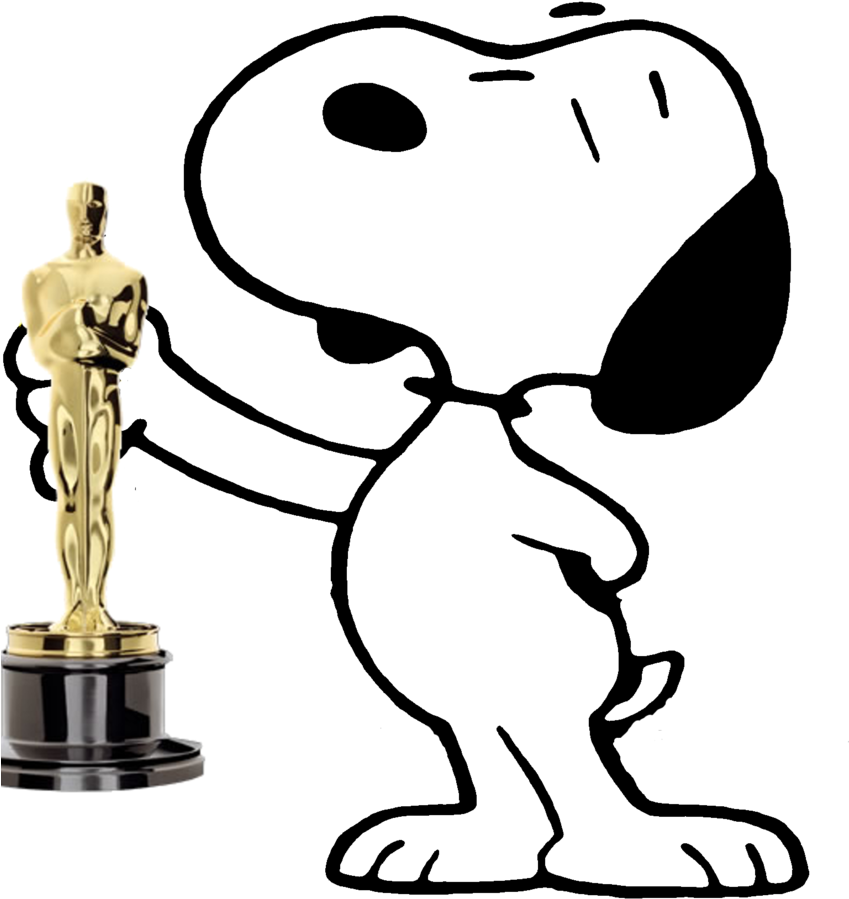 Oscar Vector Clip Art - Oscars Clipart - Png Download (848x942), Png Download
