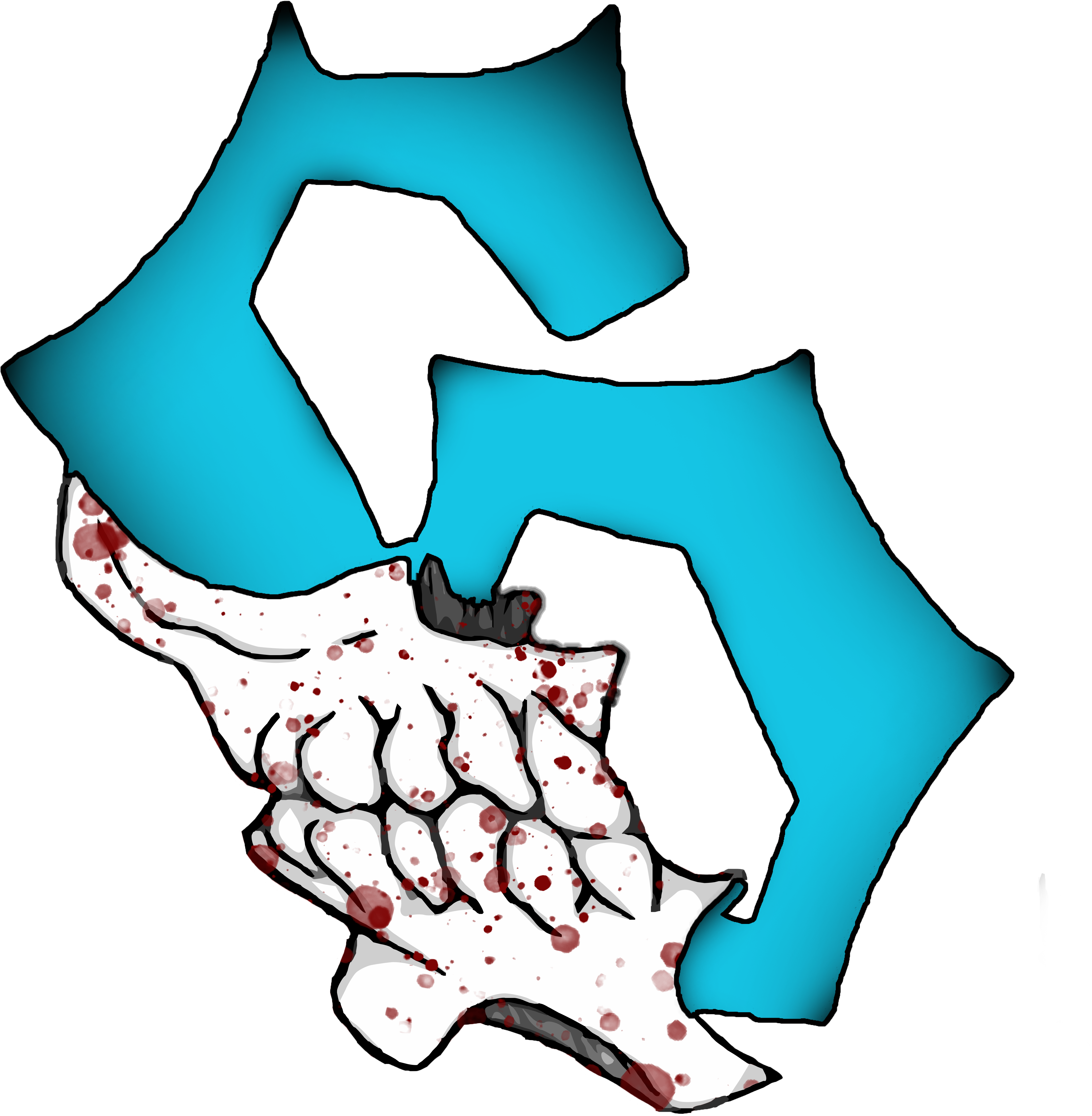 Spoookypegasus Clipart (6366x5428), Png Download