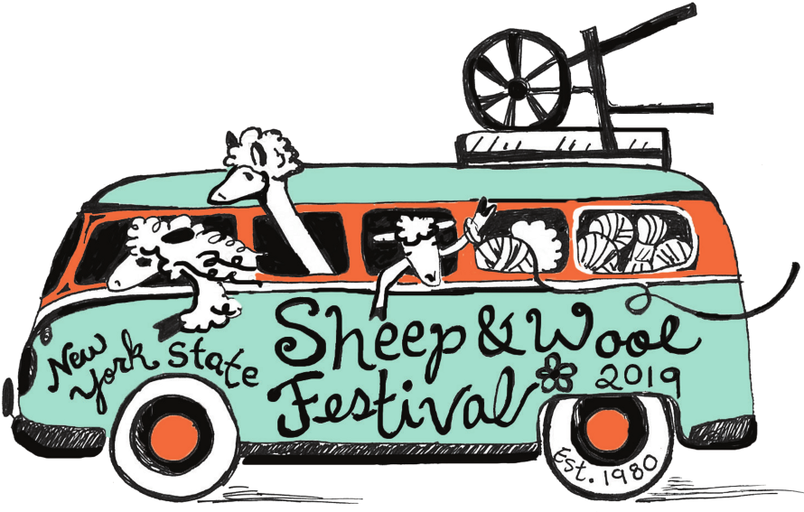 Ny Sheep And Wool Festival 2019 Clipart (900x576), Png Download