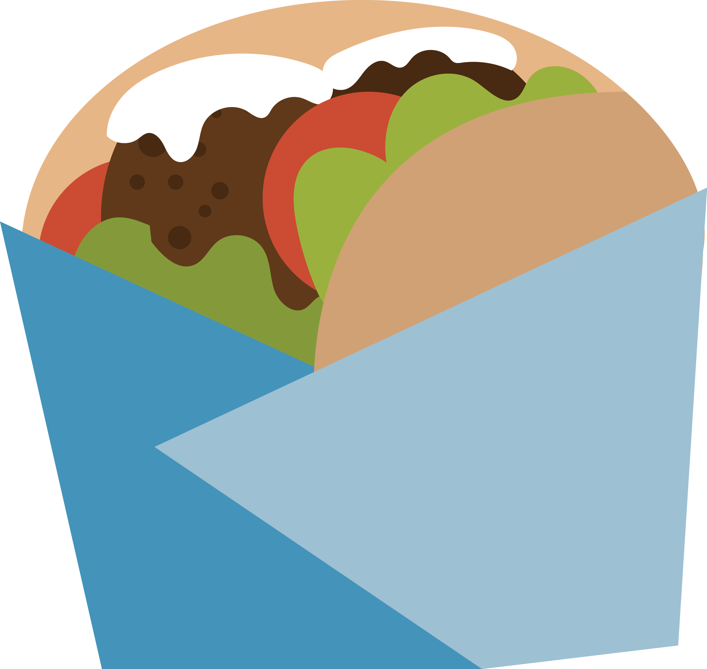 Hot Dog Hamburger Euclidean Vector Clip Art - Vector Graphics - Png Download (2326x2199), Png Download