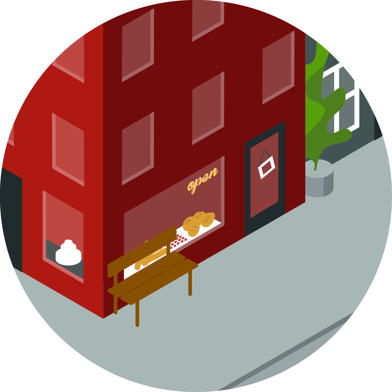 Reduce The Number Of Parking Spaces And Convenience - House Clipart (1335x1335), Png Download