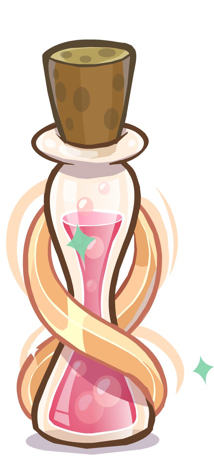 Medieval 2013 Potions Fleet - Potions Club Penguin Medieval Clipart (704x1513), Png Download