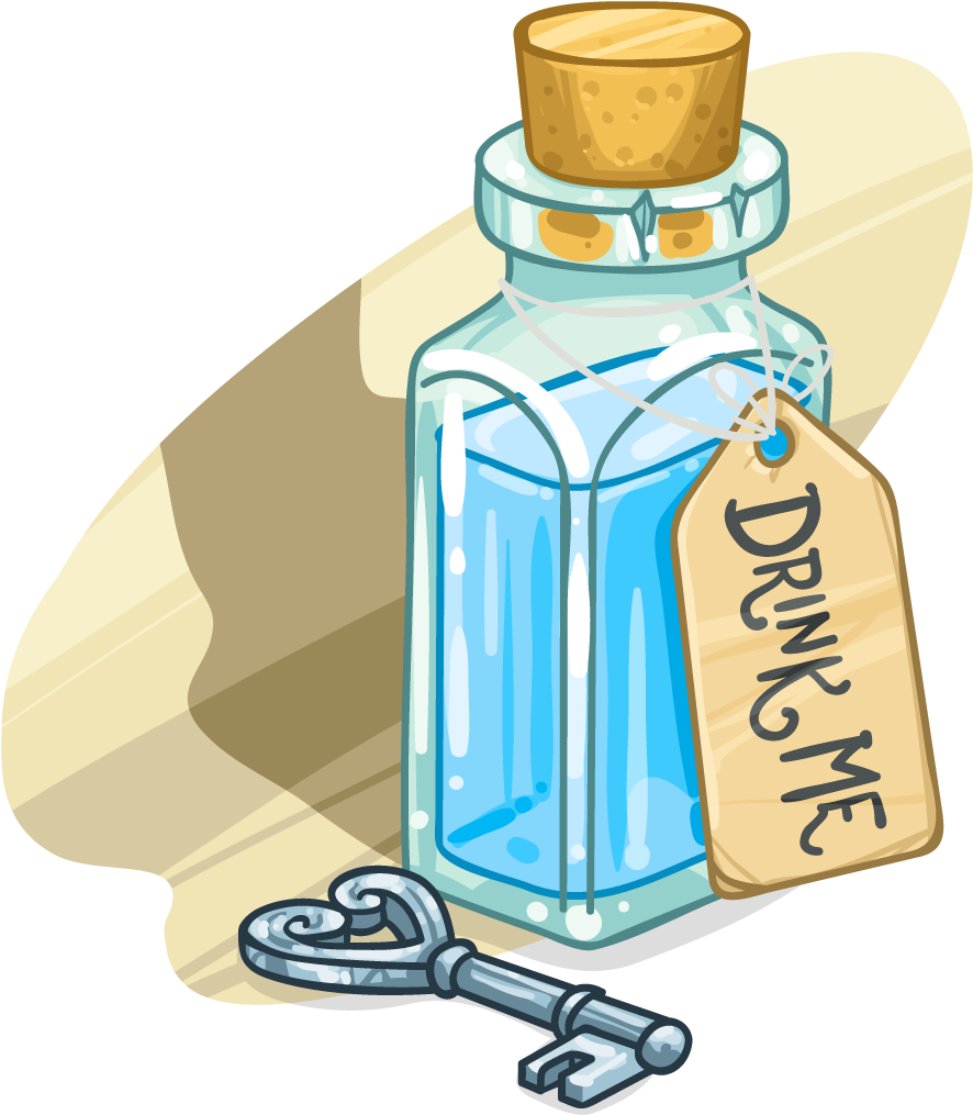 Drink Me Bottle Png