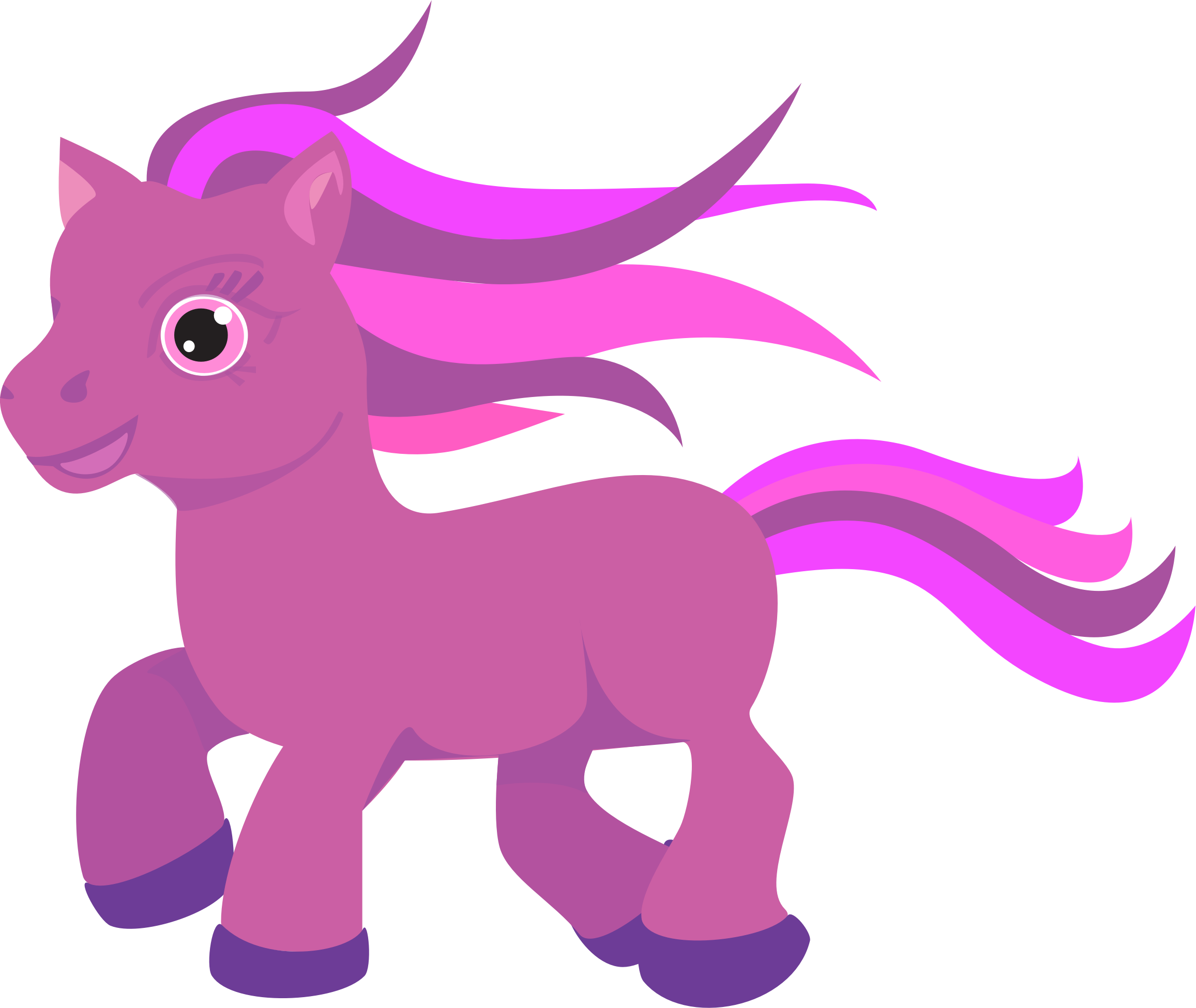 Pony Clipart (2313x1950), Png Download