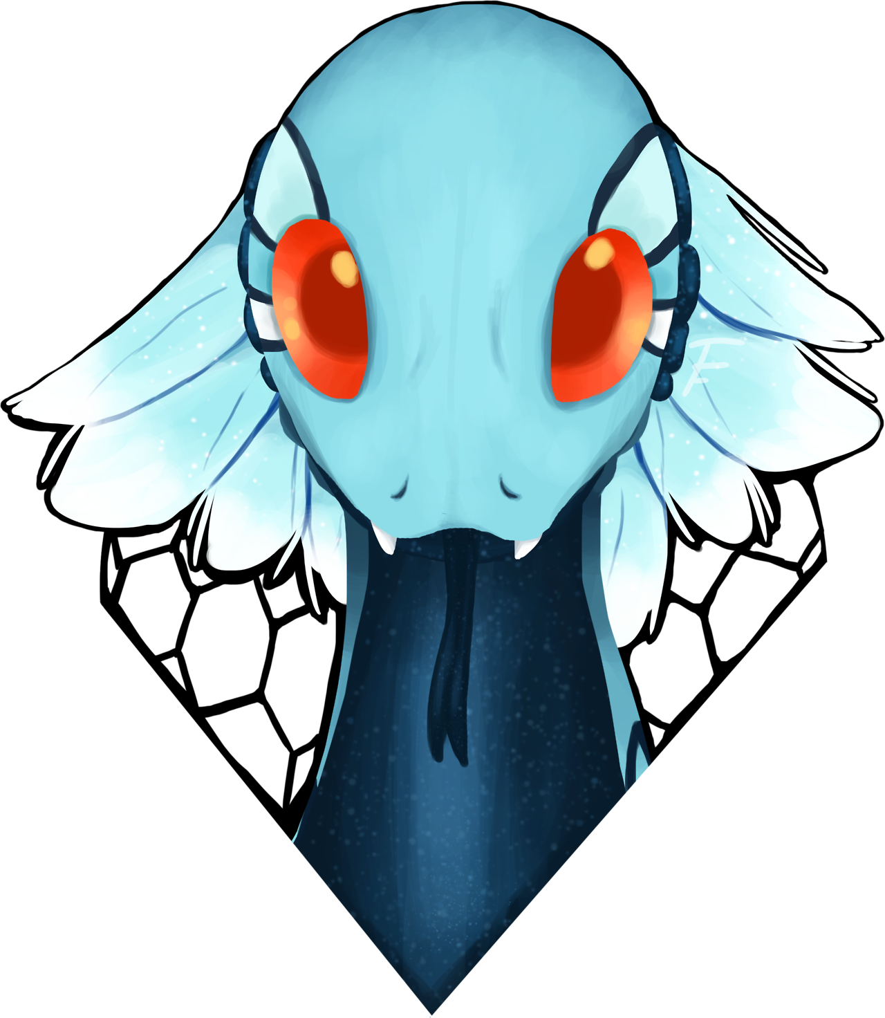 Decided I Should Take A Break From Faes And Draw Something - Credit Clipart (1280x1472), Png Download