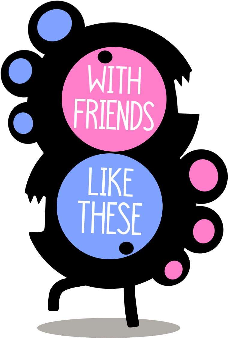 Wflt Shirt Logo - Friends Like These Game Clipart (1000x1198), Png Download