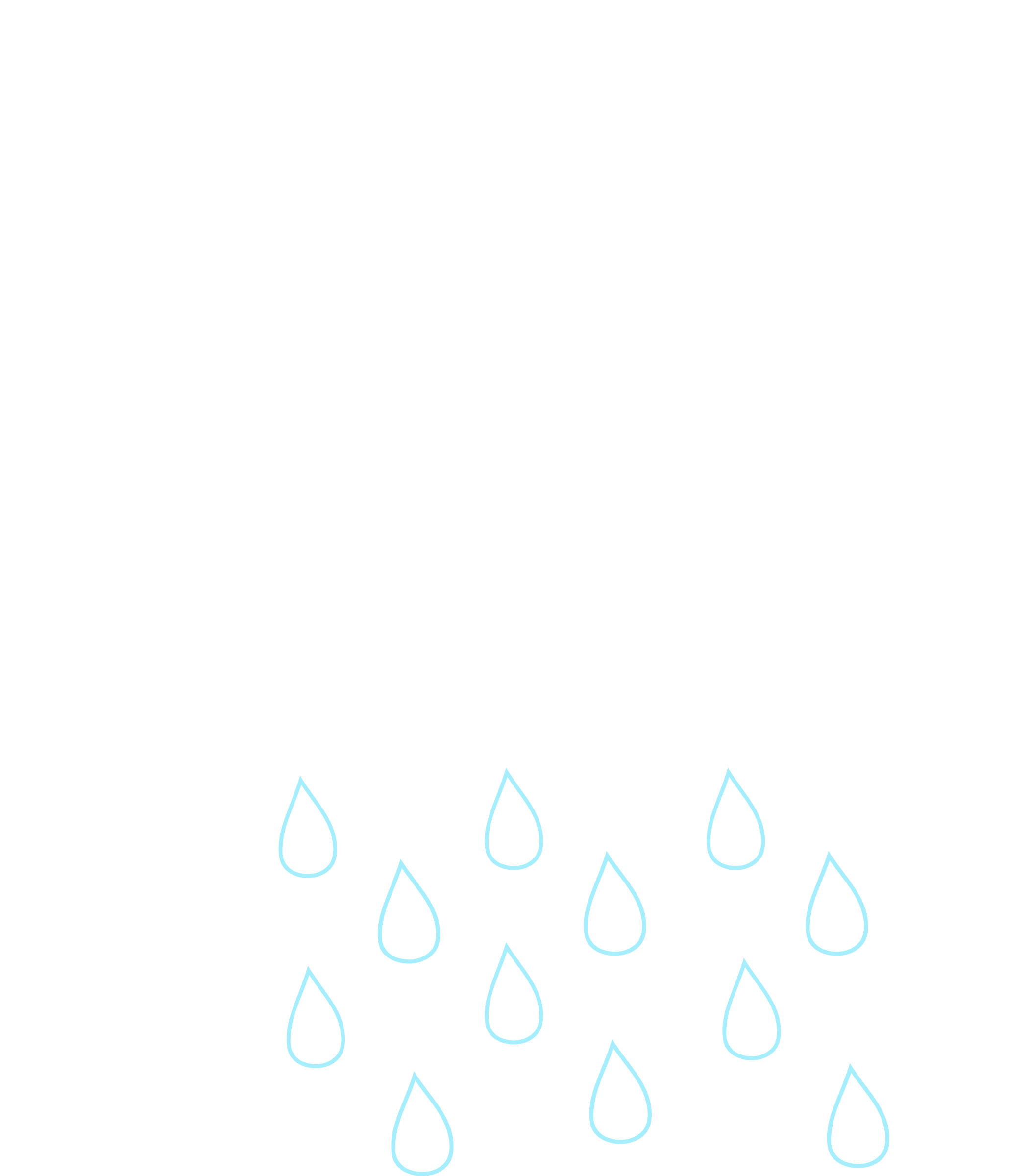 Rainy Day Reminders - Nuvem Sorrindo Em Png Clipart (2100x2400), Png Download