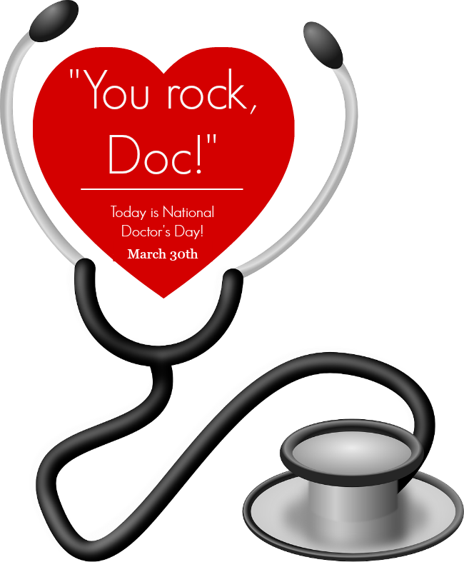 Doctor Symbol Clipart Doctors Day - Happy Doctors Day 1st July - Png Download (650x787), Png Download