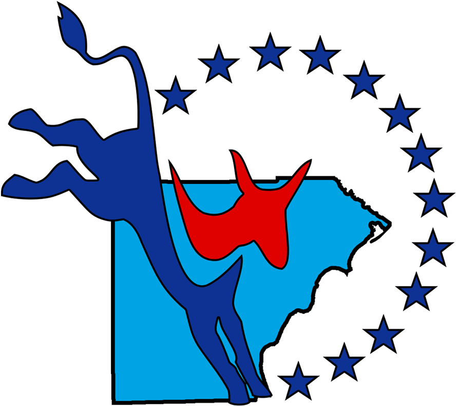 The Ring Of Blue Stars Circles From The Donkey's Toes, - Democratic Party Clipart (960x960), Png Download